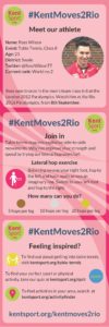 #KentMoves2Rio Ross Wilson profile