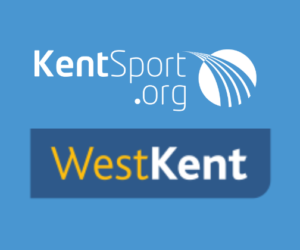Kent Sport and West Kent Housing Association logos