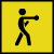 Icon of a figure with arms out in a boxing stance.